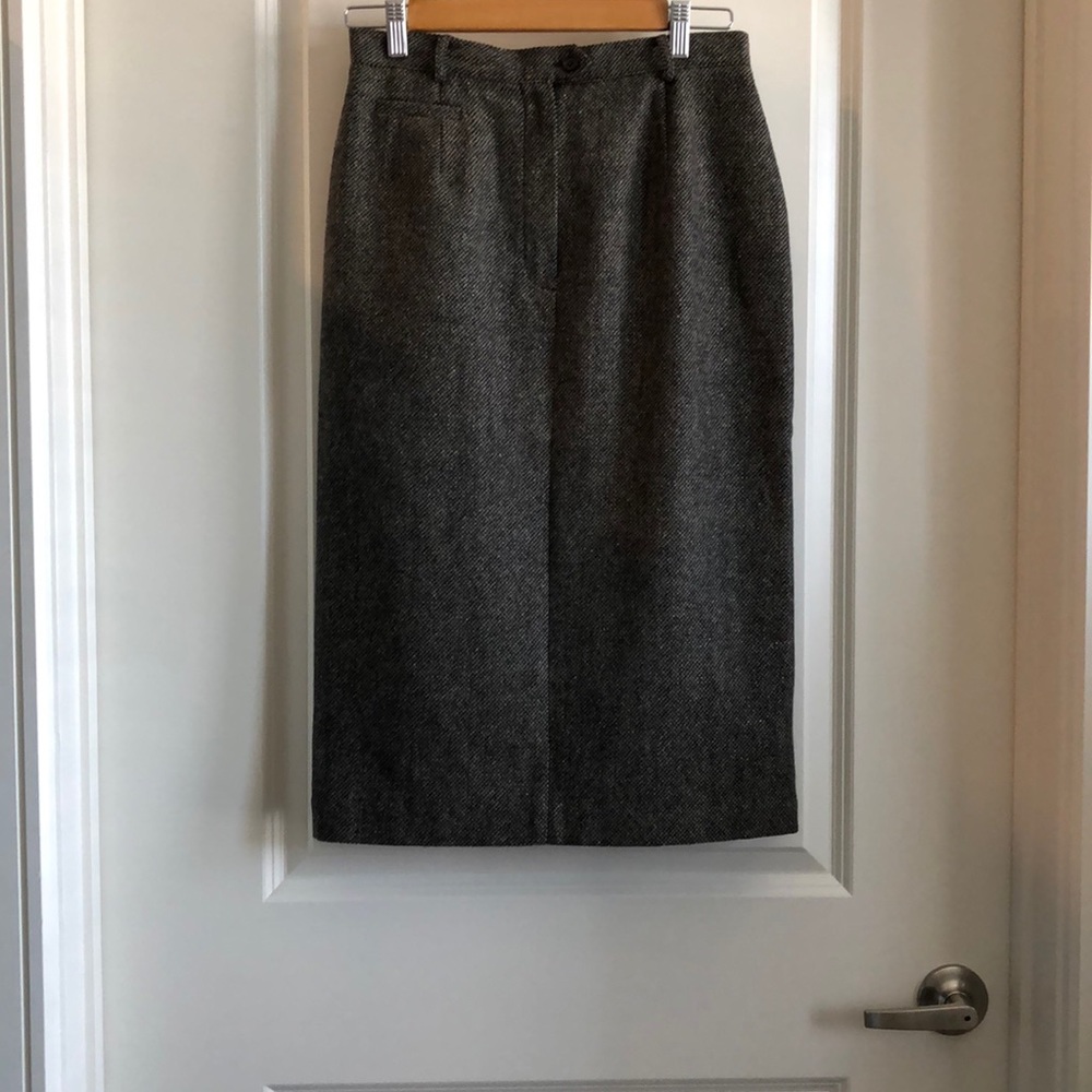 Lauren Ralph Lauren Tweed Pencil Skirt